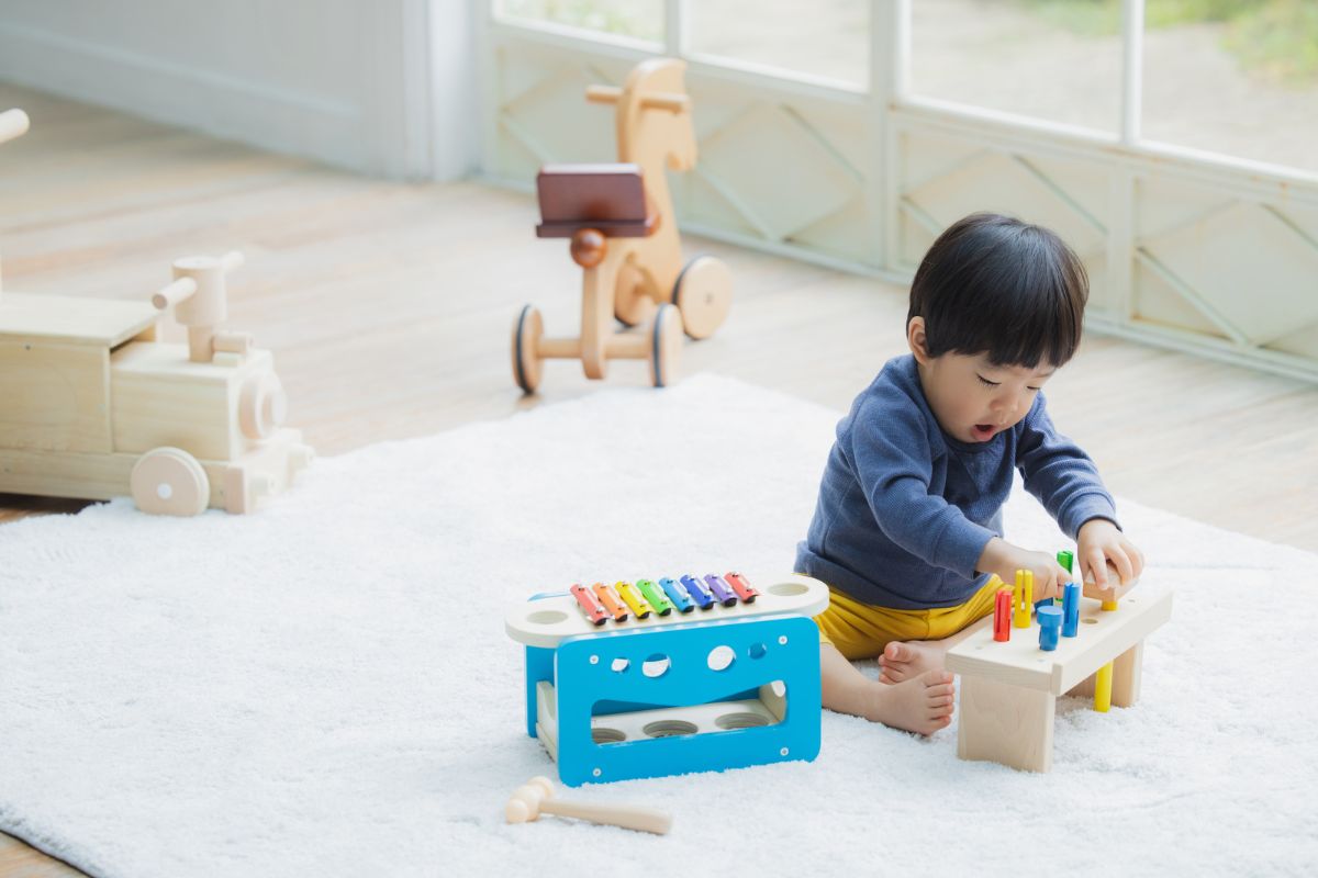 キッズスペースを備えたスタジオのイメージ