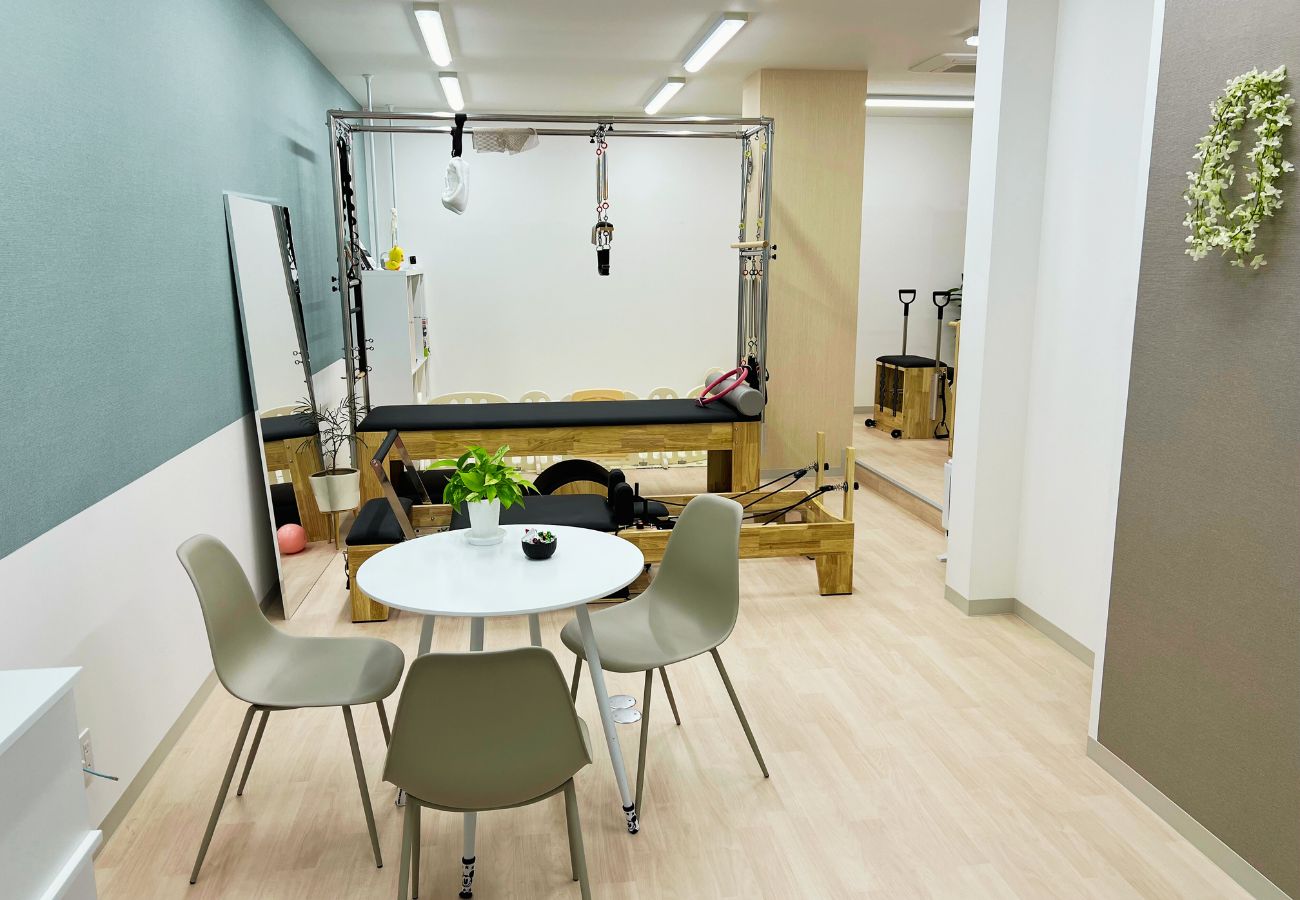 スタジオの店内風景